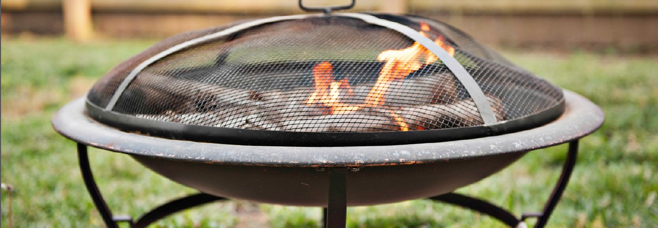 A photo of an outdoor wood burning appliance