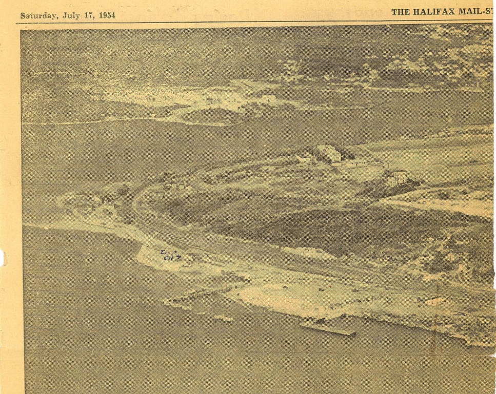 Sepia photo from newspaper