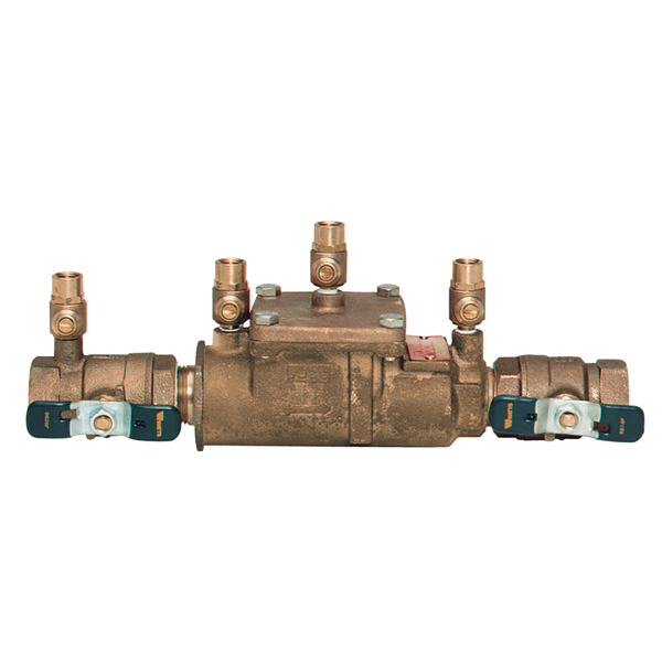 Double Check Valve Assembly (DCVA) backflow prevention device - moderate degree of hazard