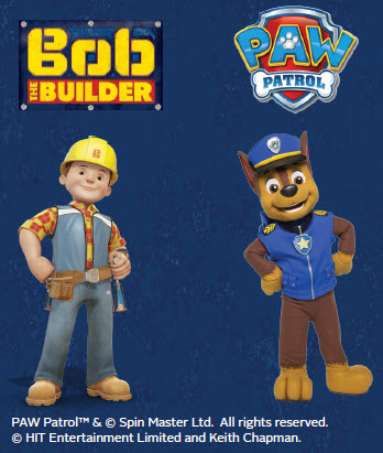 Bob the Builder and PAW Patrol Chase