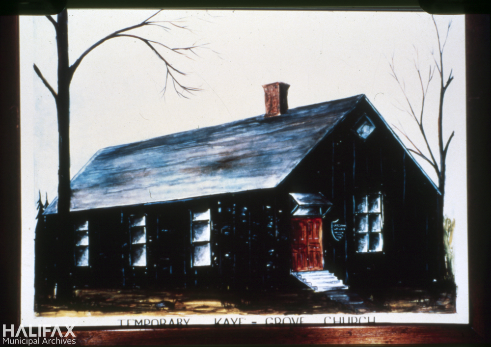 Colour image of a church.