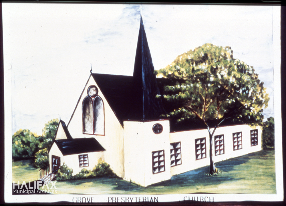 Colour image of a church
