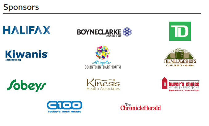 Sponsors for the TD Dartmouth Christmas Tree Lighting