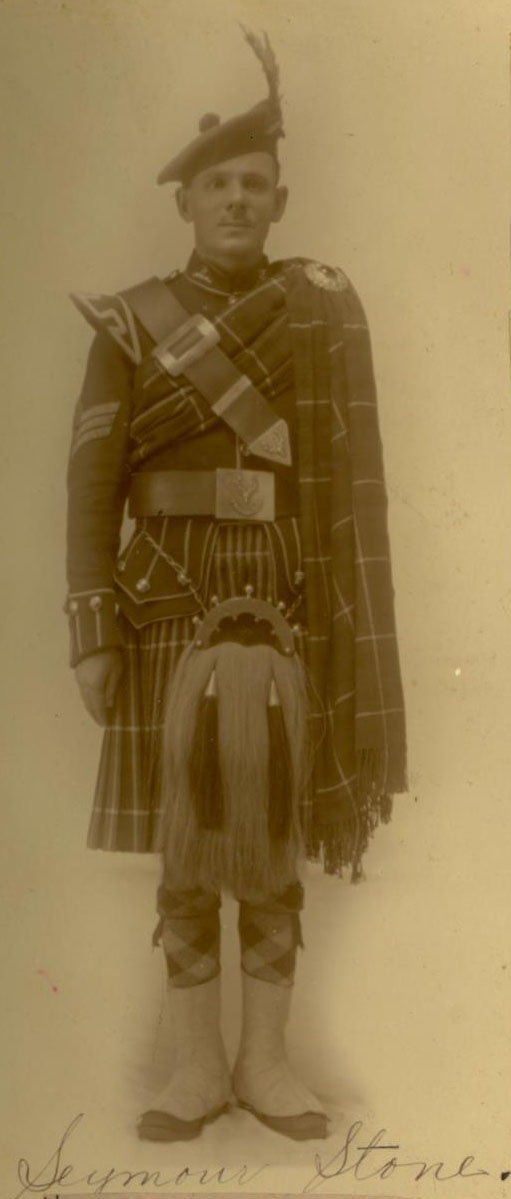 Sepia photo of young soldier