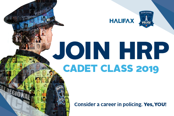 Promotion photo for 2019 cadet recruitment campaign