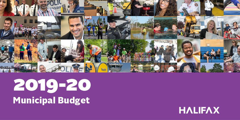 The graphic for the 2019-20 municipal budget