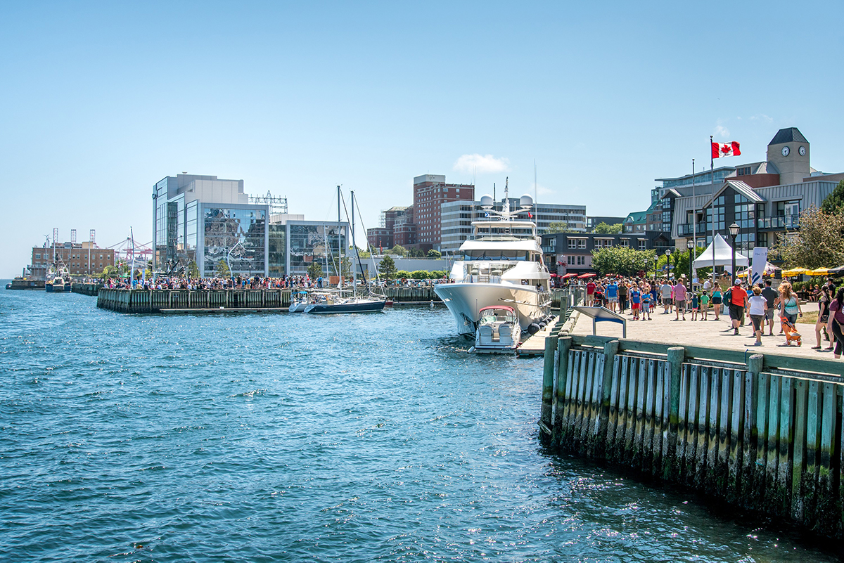 A photo of the Halifax Harbour