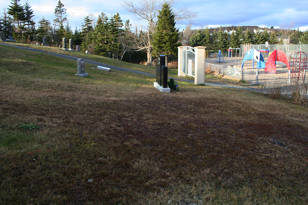 a photo of the St. James united church cemetery