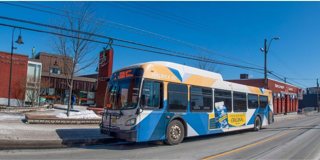 Photo of a Halifax Transit bus.