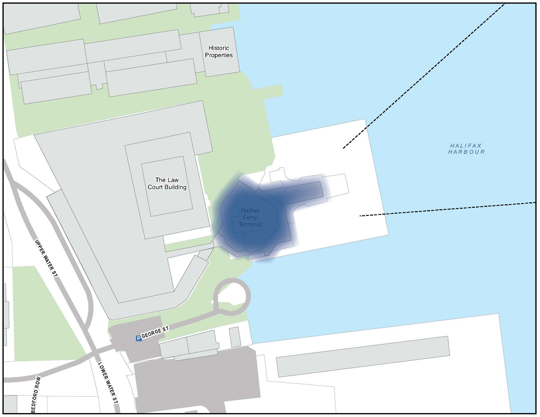 Halifax Ferry Terminal Coverage