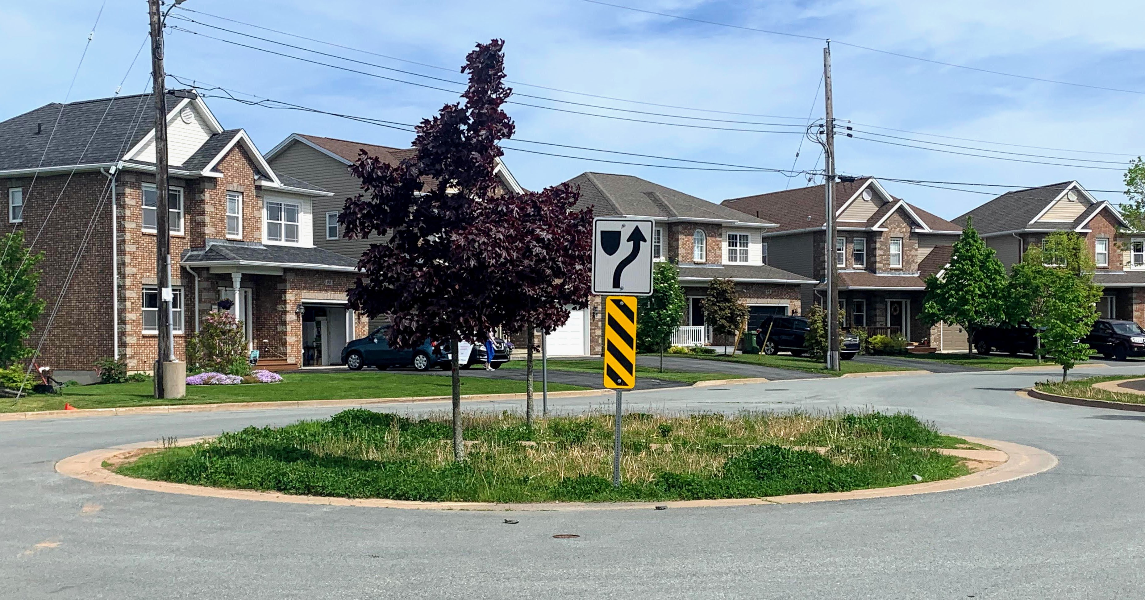 Photograph of Mini Traffic Circles