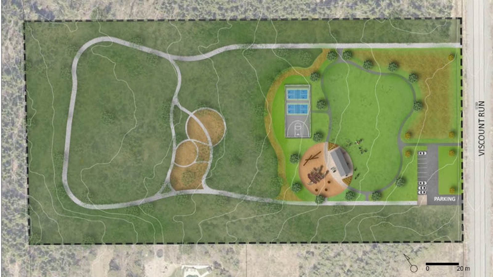 Image of Kingswood North Viscount Run Park