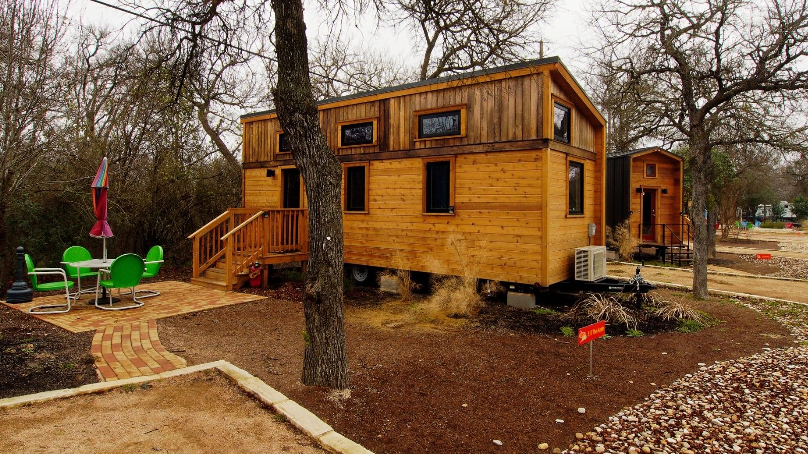 An image of a tiny wooden home.