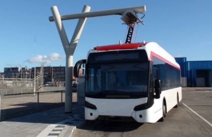 An example of an electric bus.