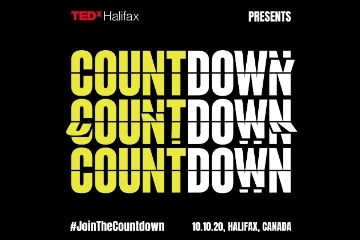 TEDxHalifax Countdown, October 10, 2020 at 7 p.m.