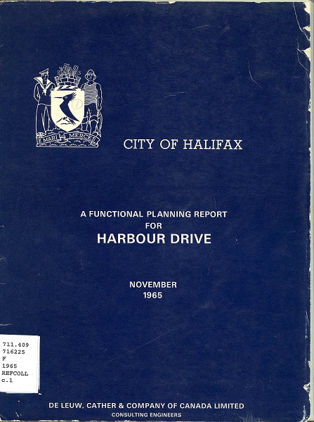 Colour image of a planning report cover