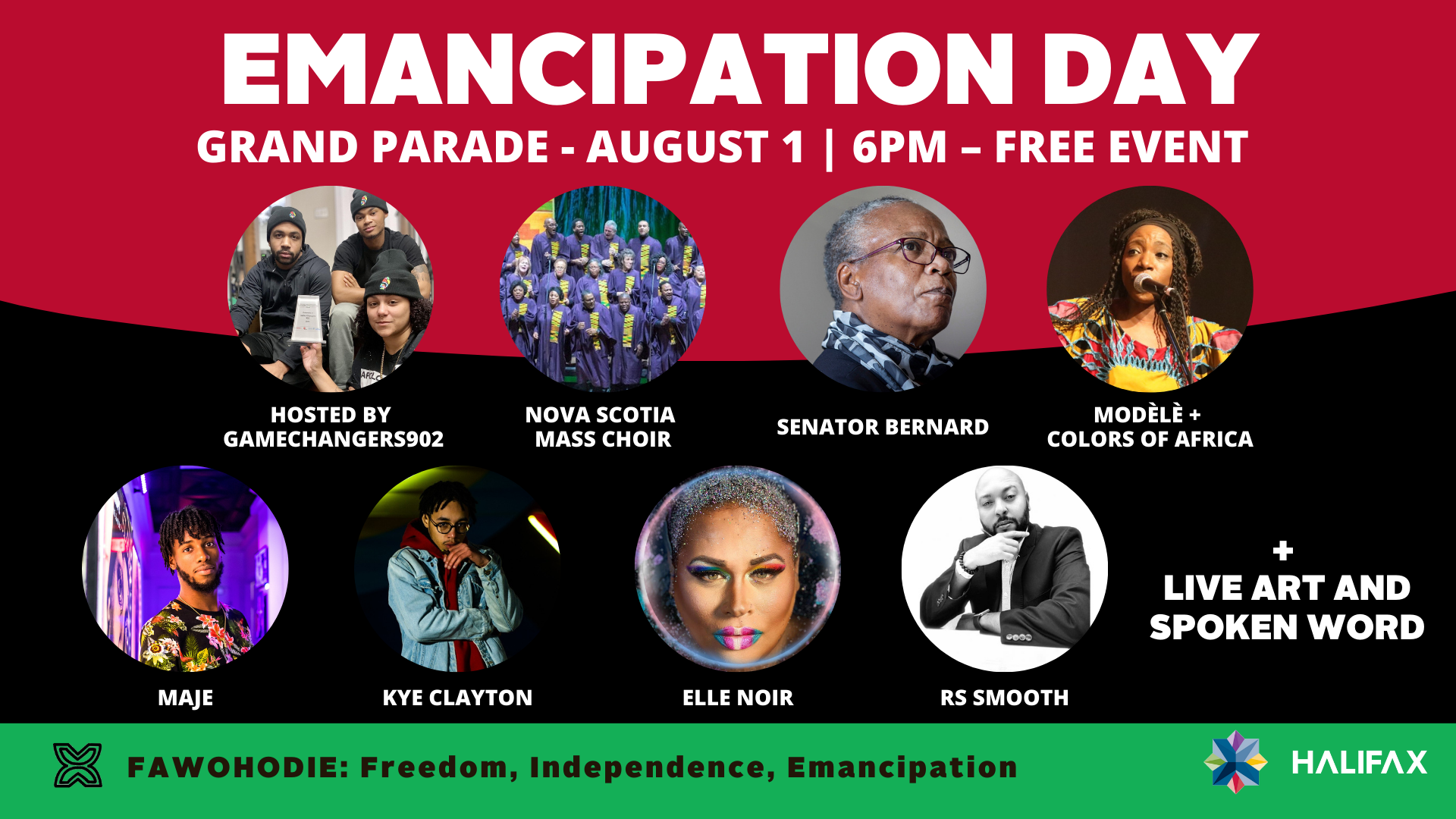 EMANCIPATION DAY at Grand Parade