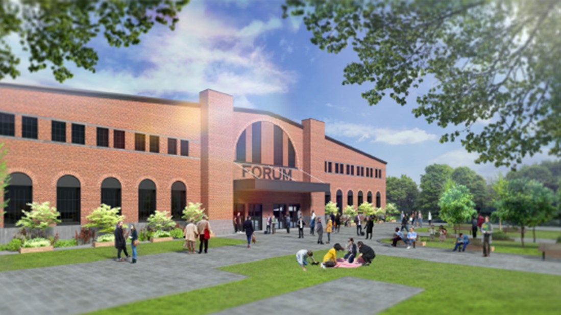 A photo of the Halifax Forum.