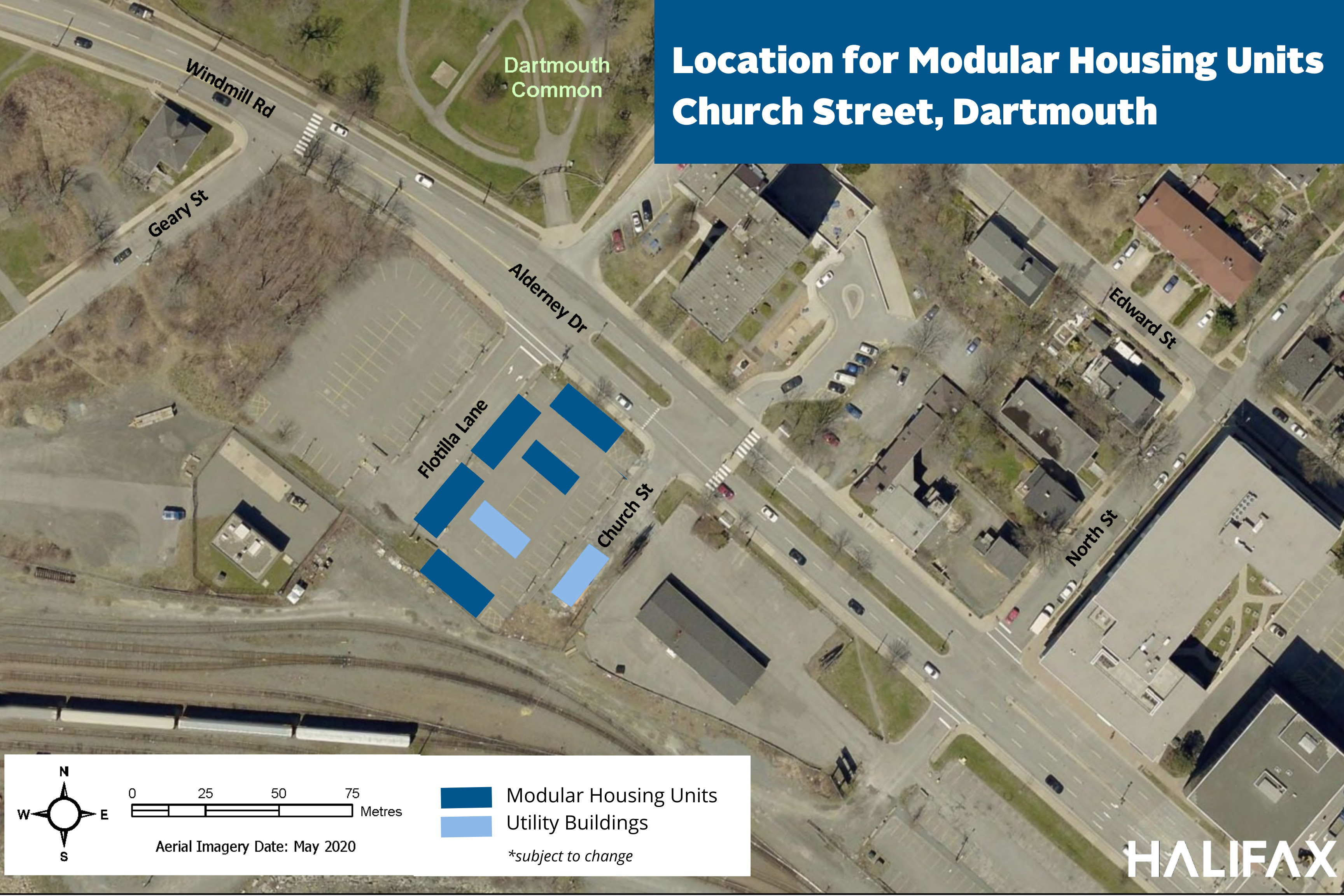 Dartmouth modular unit site
