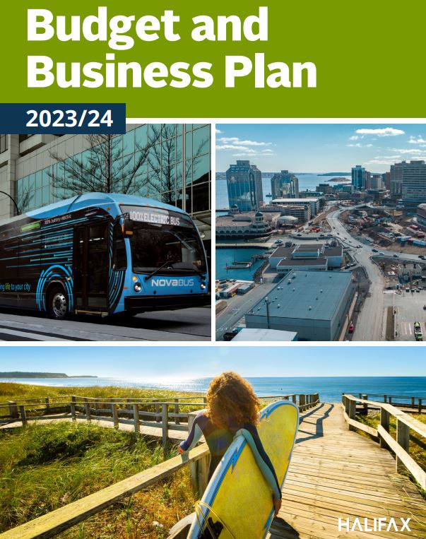 cover art for the Budget and Business Plan 2023/24