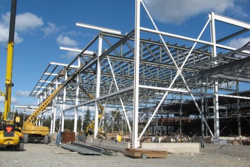Example of large scale commercial construction