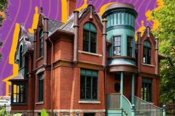 An image of the Power House, an old brick building. 